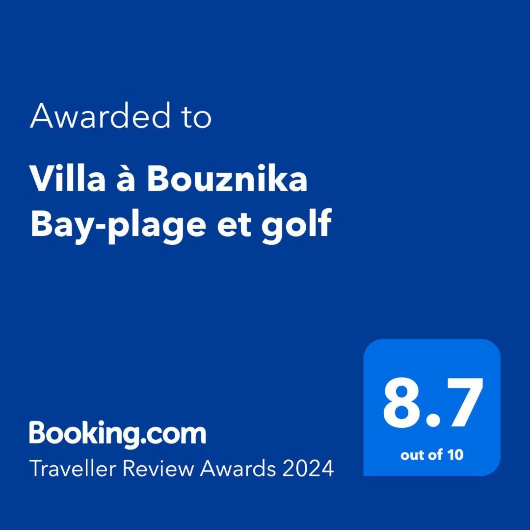 Villa A Bouznika Bay-Plage Et Golf Ngoại thất bức ảnh